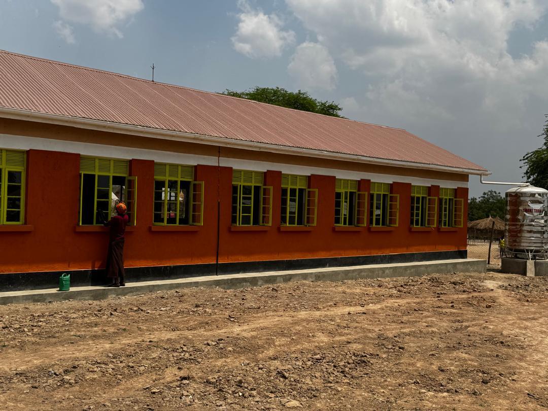 Luru Primary School — Classroom Block & VIP Latrine