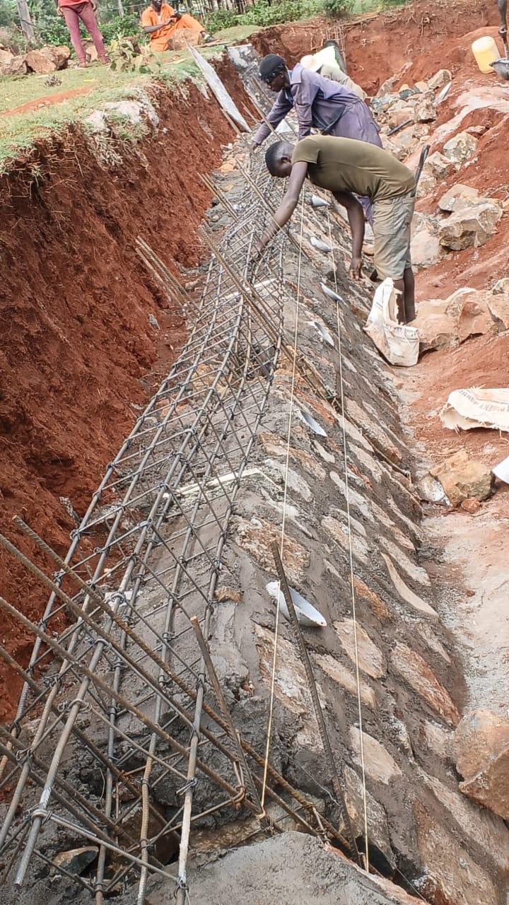 Retaining Walls & Civil Works — Aralam, Brim, Kapkoros & Kwirwot Health Centre IIIs (UGIFT Lot 1)